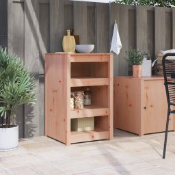 vidaXL Keukenkast MEPPEL Bruin Eiken 55 x 55 x 92 cm