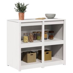 vidaXL Keukenkast MEPPEL Warmwit 106 x 55 x 92 cm