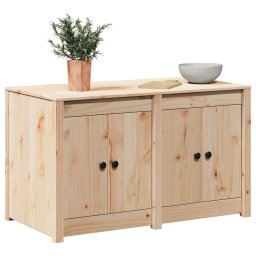 vidaXL Keukenkast met plank MEPPEL Bruin Eiken 106 x 55 x 64 cm
