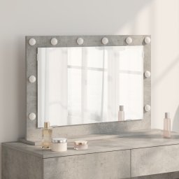 vidaXL Schmink Spiegel Beton Grijs 80 x 55 x 18 cm Rechthoekig