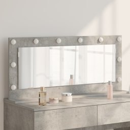 vidaXL Schmink Spiegel Beton Grijs 100 x 45 x 18 cm Rechthoekig