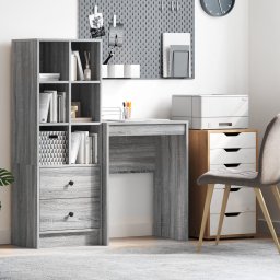 vidaXL Bureau Grijs Sonoma 60 x 40 x 76 cm