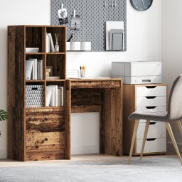 vidaXL Bureau Oudhout 60 x 40 x 76 cm
