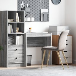 vidaXL Bureau Grijs Sonoma 70 x 40 x 76 cm
