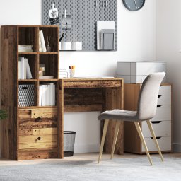 vidaXL Bureau Oudhout 70 x 40 x 76 cm