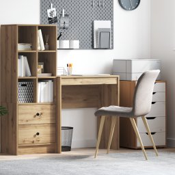 vidaXL Bureau Artisan Eiken 70 x 40 x 76 cm