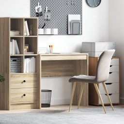 vidaXL Bureau Sonoma Eiken 80 x 40 x 76 cm