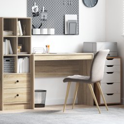 vidaXL Bureau Sonoma Eiken 100 x 40 x 76 cm