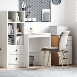vidaXL Bureau Wit 60 x 50 x 76 cm