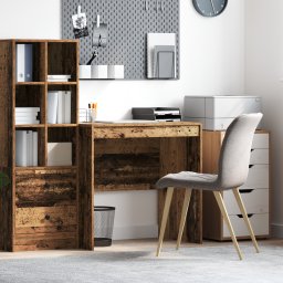 vidaXL Bureau Oudhout 80 x 50 x 76 cm