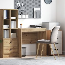 vidaXL Bureau Artisan Eiken 80 x 50 x 76 cm
