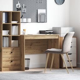 vidaXL Bureau Artisan Eiken 90 x 50 x 76 cm