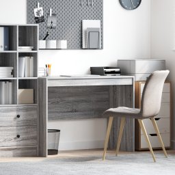 vidaXL Bureau Grijs Sonoma 100 x 50 x 76 cm
