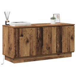 vidaXL TV-kast 100 x 38 x 49 cm Oud Hout Bewerkt hout