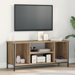 vidaXL TV-kast 102 x 35 x 45 cm Artisan Eiken Bewerkt hout
