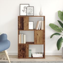 vidaXL Tv-meubelset 60 x 24 x 94,5 cm Bruin Bewerkt hout