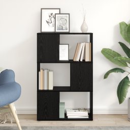 vidaXL Tv-meubelset 60 x 24 x 94,5 cm Zwart Bewerkt hout