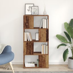vidaXL Tv-meubelset 60 x 24 x 125,5 cm Bruin Bewerkt hout
