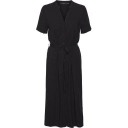 Vero Moda - maat S- VMVICA S/S SHIRT DRESS GA NOOS Dames Jurk