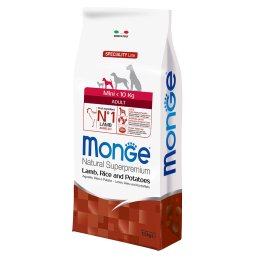 7,5kg Lam Superpremium Adult Mini Monge Hondenvoer