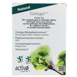 Activo Ginkgo Plus Capsules
