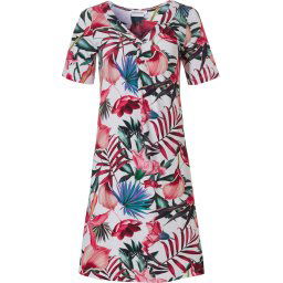 Pastunette Beach - Maat M - Exotic - Dames Jurk - Wit/Meerkleurig