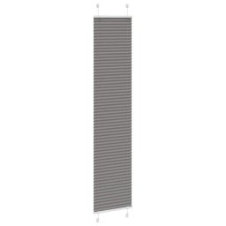 vidaXL Plissé rolgordijn 50x200 cm stofbreedte 49,4 cm antraciet