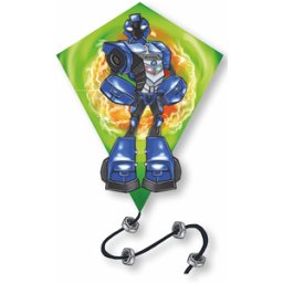 Vlieger - Diamant Robot (85 x 75cm)