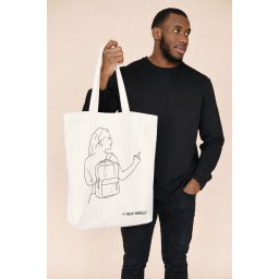 Tote Bag Shopper Canvas