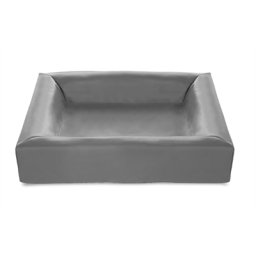 BIA BED KUNSTLEER HOES HONDENMAND GRIJS BIA-2 60X50X12,5 CM
