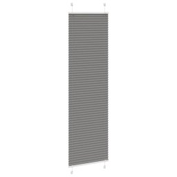 vidaXL Plissé rolgordijn 65x200 cm stofbreedte 64,4 cm antraciet