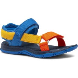 Merrell Maat 30 Kahuna Web Wandelsandalen Unisex Blauw/Oranje/Geel