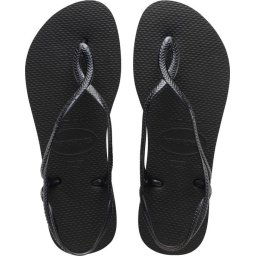 Havaianas - Maat 37/38 - LUNA - Zwart - Dames Slippers