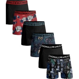 Muchachomalo Maat XXL - 6-pack onderbroeken heren - Elastisch katoen - Zachte waistband - Unieke pri