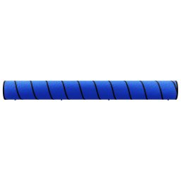 vidaXL Hondentunnel Ø 55x500 cm polyester blauw