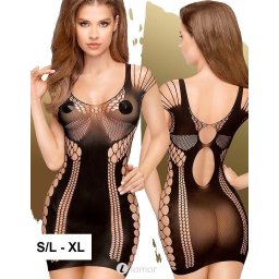 * PENTHOUSE Zwart netjurkje Juicy Poison