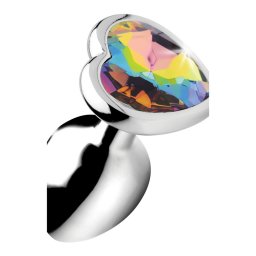 Rainbow Prism - Hart Butt Plug - Klein