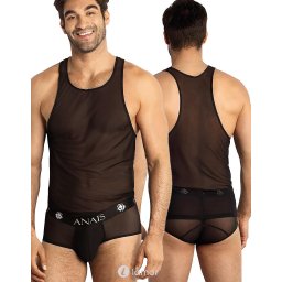 * ANAIS MEN Zwarte tanktop, Eros
