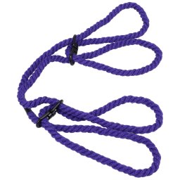 Doc Johnson Beperk - 6mm Hennep Pols- of Enkelboeien - Paars