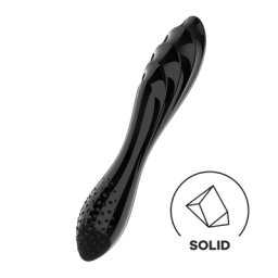 Satisfyer Dazzling Crystal 1 - Glazen Dildo - Zwart