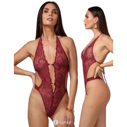 Bordeaux rode open kruis Body, Basic Instinct