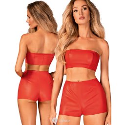 * OBSESSIVE Rood Short Hermeza ( L, XL)