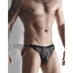 * RFP Wetlook heren slip met mesh inzetstukken ,BRI007