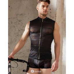 * NEK Heren shirt met ritssluiting, NK1087