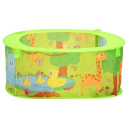 vidaXL Ballenbak voor kinderen met 50 ballen 75x75x32 cm