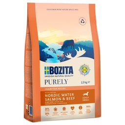 Bozita Grain Free Zalm & Rund voor kleine honden - 2,5 kg
