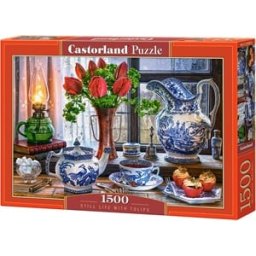 Still Life with Tulips Puzzel (1500 stukjes)