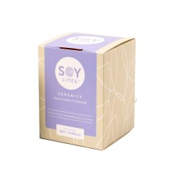 Soylites Soycandle Serenity - Organic Lavender & Chamomile