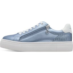 Tamaris Essentials - maat 40 - Dames Sneakers - LIGHT BLUE MET