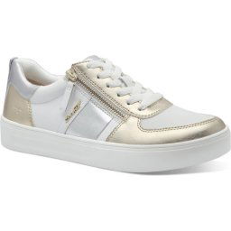 Tamaris - maat 40- COMFORT Essentials Dames Sneakers - GOLD-SILVER